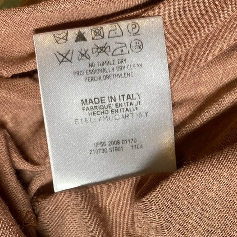 Stella McCartney Silk Blend Tank Top 36 - Picture 6 of 10